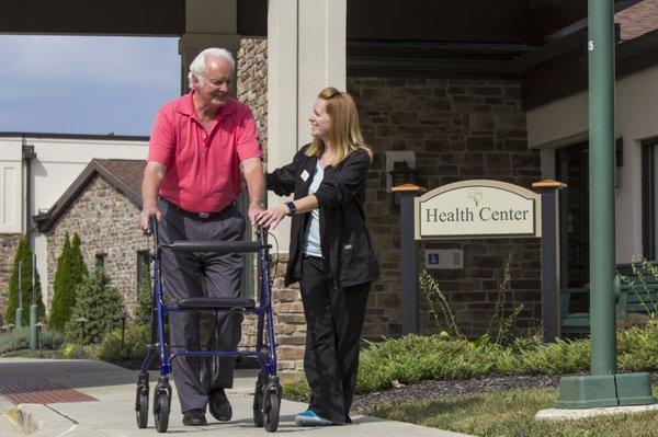 Rehab in the Health Center