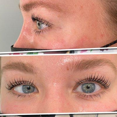 Beautiful Eyelash Lift & Tint!