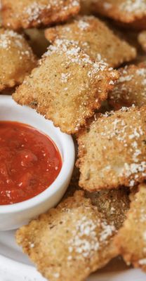 Fried ravioli