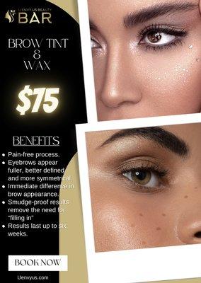 Brow tint special