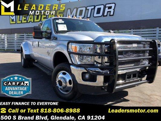 2015 Ford F350 Diesel Dually www.leadersmotor.com more trucks please view our inventory