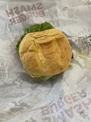 My first Smashburger. Unfortunately, i was at Newark Airport but it was surprisingly good for airport food.