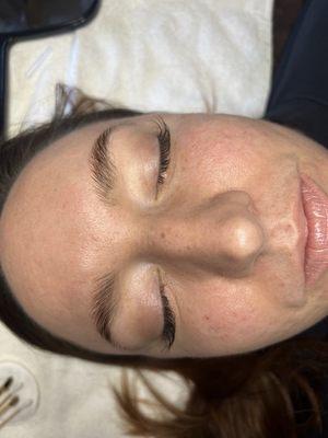 Brow lamination