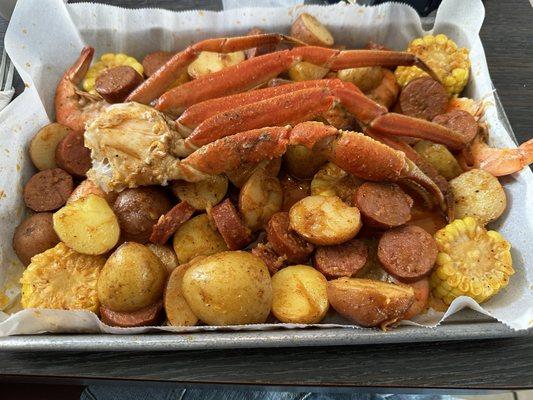 Looks better the it tasted Cajun Boil