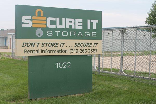 Welcome to Secure It Storage