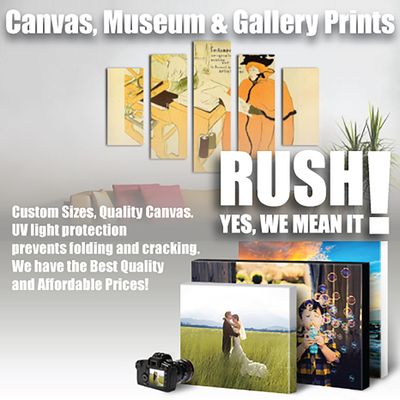 Canvas, Museum & Gallery Prints