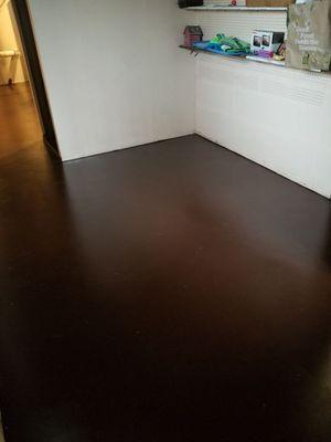 Seal & paint basement floor