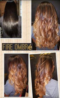 Fire Ombré