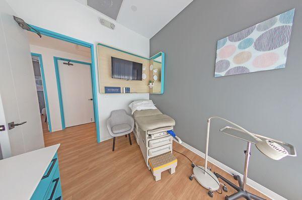 One of our patient rooms.