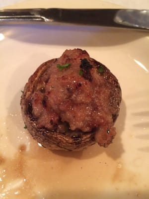 Stuffed Mushroom.  Scents of maple syrup mixed with yummy sausage. Great blend.