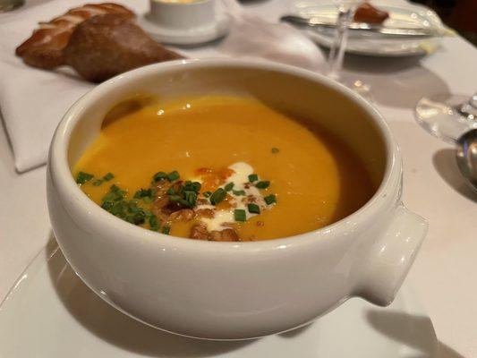 Butternut squash soup.