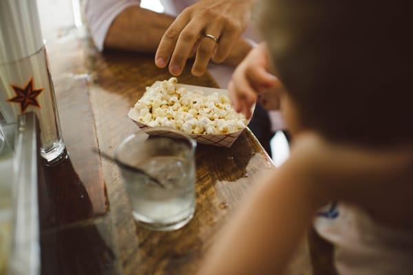 free popcorn!