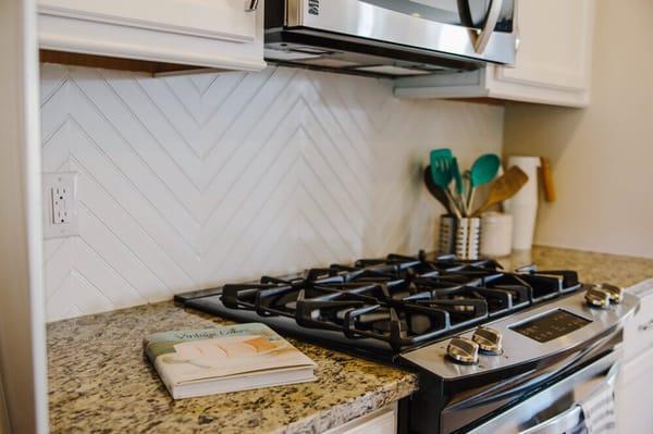 Backsplash Detail - Farmhouse Revival Interior Package - Paper Model Home - Wendell Falls