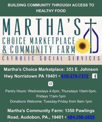 Martha's Choice Marketplace and Community Farm