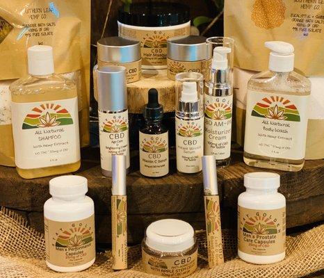 Stay Golden Beauty CBD products!!!