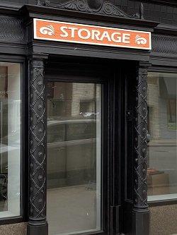 Honore Storage Storefront on Lawrence Ave in Albany Park Chicago