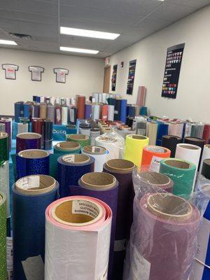 Heat transfer vinyl on hand!