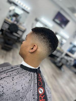 High Fade done by Carlos