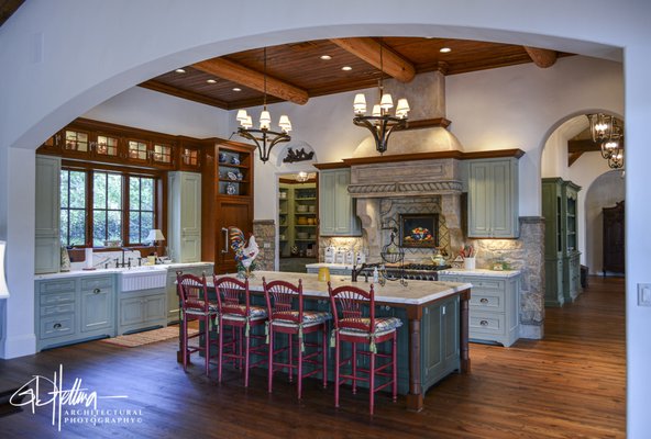 Kitchen in Distinctive Home #47 in my 'Distinctive Homes Of America - Naples, FL' coffee table book.