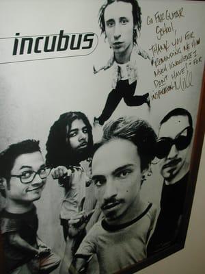 Mike E. of INCUBUS learned here