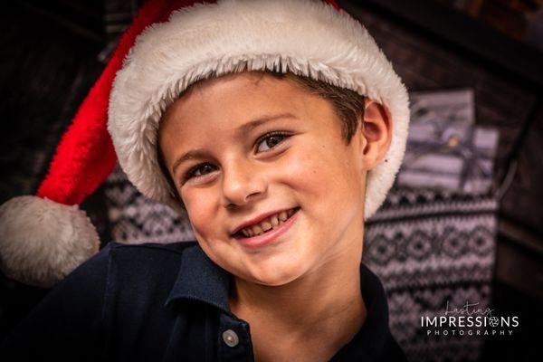 Take your Christmas card photos at Lasting Impressions Photography studio!