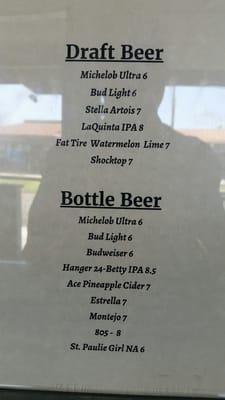 Beer list