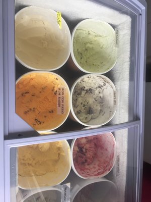 Ice cream flavors