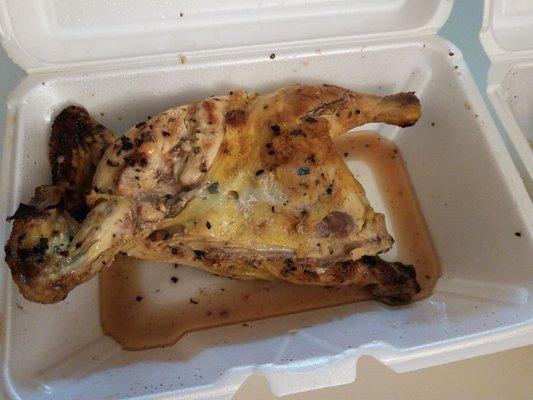 Really!! Ordered a whole chicken and this is what I got for 15$. Bad customer service!