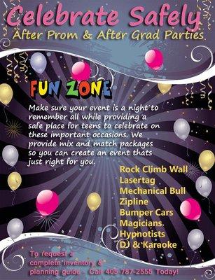 Order your Fun Zone rides ala cart that you taylor to your special event