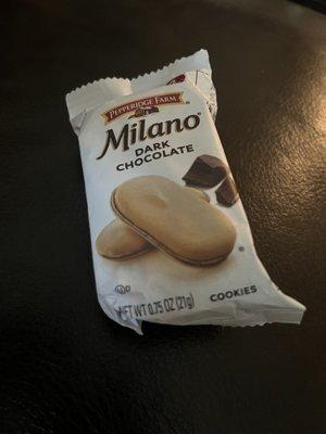 Free Milano cookies