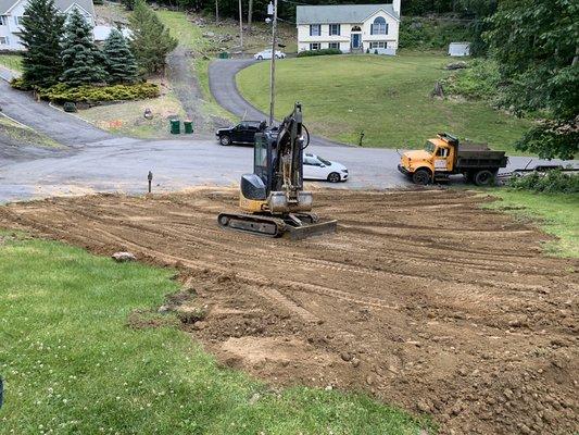 Excavation grading