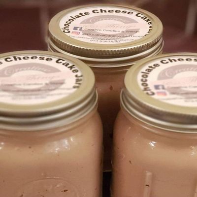 Chocolate Cheesecake Jars