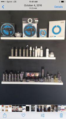 Full retail of Design Essentials hair products