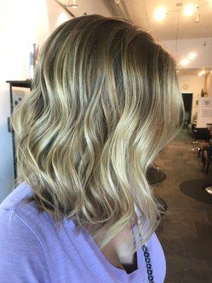 Blonde balayage