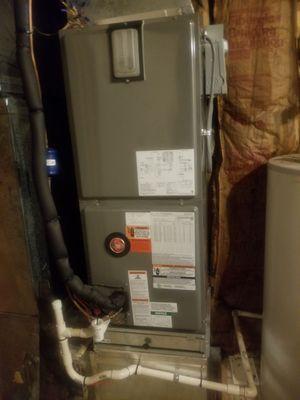 This is the HVAC that Blue Dot installed in my home.