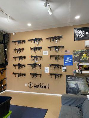 Wide selection of Airsoft Guns