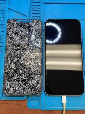 iPhone Screen Repair we did for one of our clients!