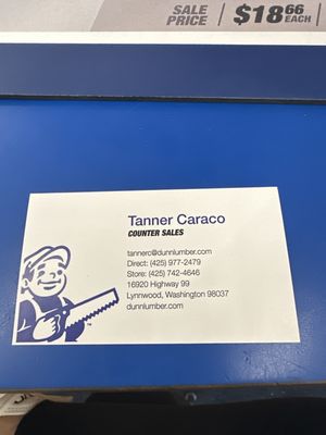 Tanner caraco info