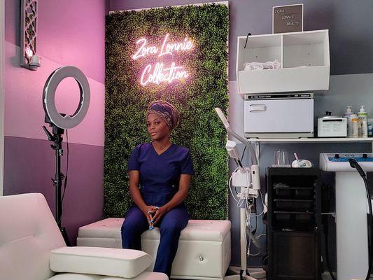 Eishiah Fennell: Licensed Esthetician & Owner of Zora Lonnie Collection