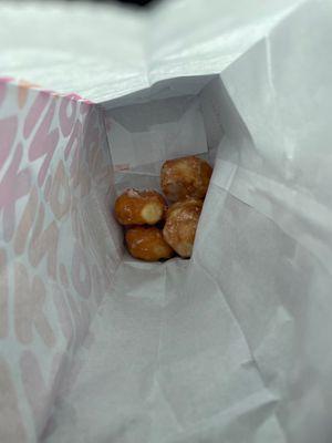 Glazed munchkins