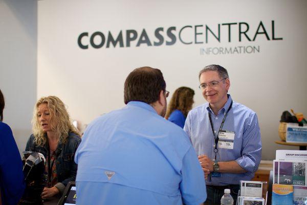 New here? Stop by Compass Central to connect!