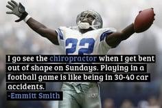 Another NFL legend utilizes chiropractic!