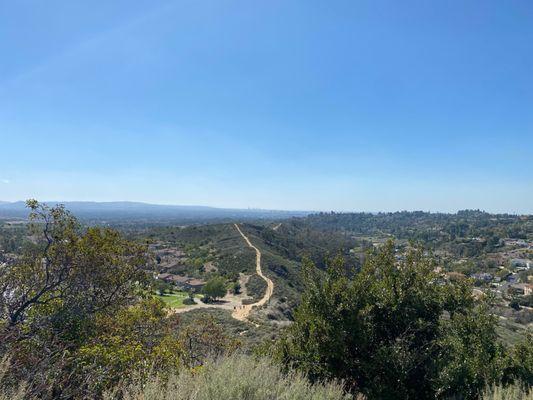 The weekend they took us hiking at Peters canyon