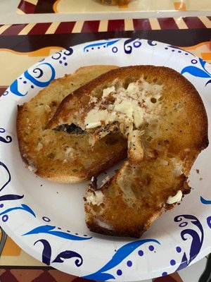 Delicious Bialy done to perfection...