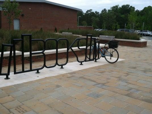 The cutest bike rack!