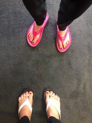 Loved our pedis