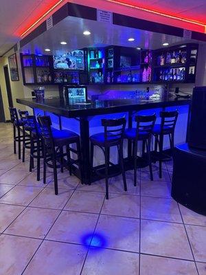 Bar area