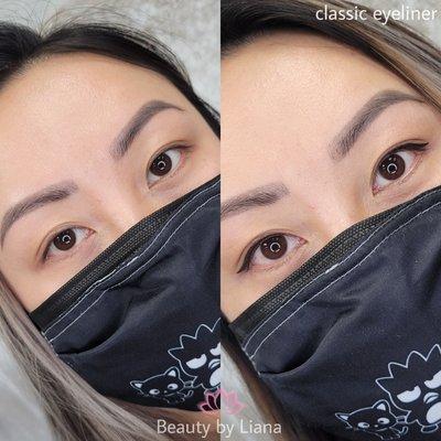 Classic eyeliner. Lianahoang209@gmail.com