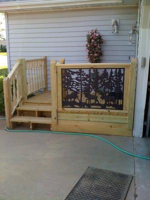 NEW FRONT PORCH / DECK