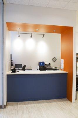 Front desk at Square Tech